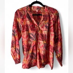 Lilly Pulitzer Multicolor Floral Blouse